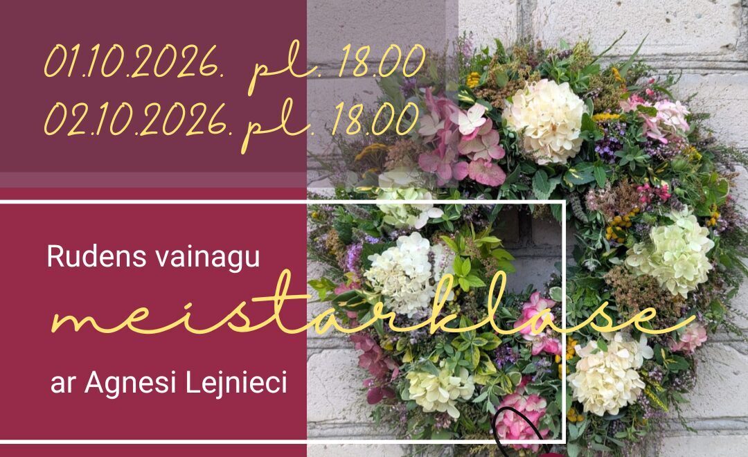Iepīsim rudeni vainagā!