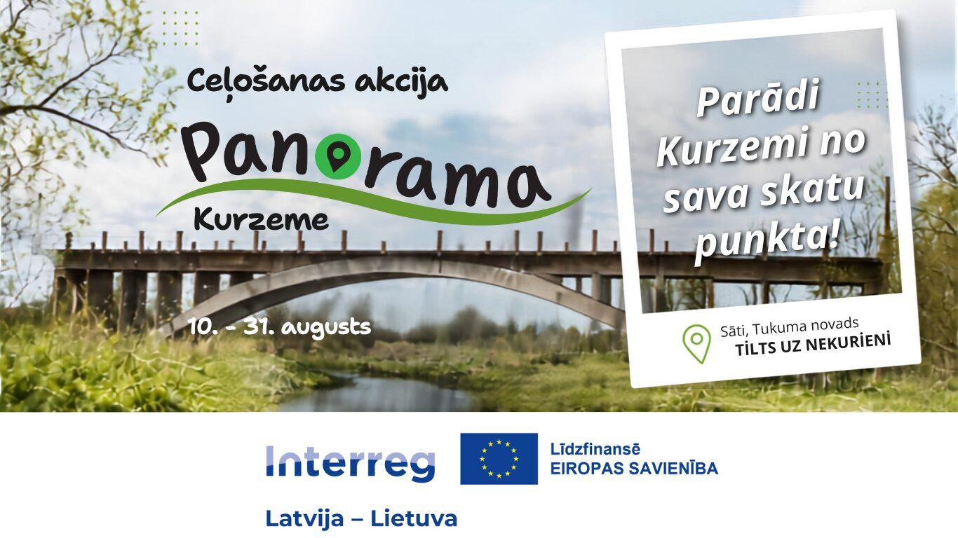 Kurzemes plānošanas reģions akcijā “Panorama Kurzeme” aicina atklāt Kurzemi no neierastiem skatu punktiem