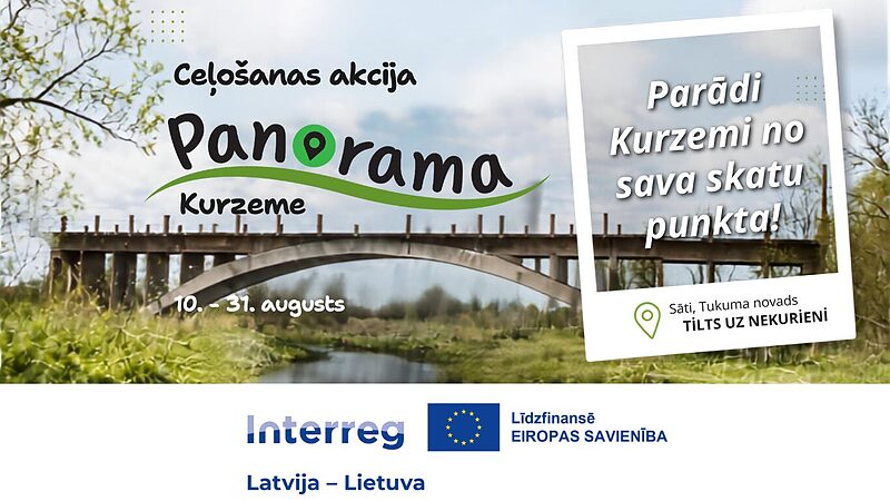 Kurzemes plānošanas reģions akcijā “Panorama Kurzeme” aicina atklāt Kurzemi no neierastiem skatu punktiem
