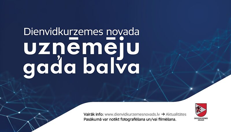 Konkurss “Dienvidkurzemes novada uzņēmēju gada balva 2026”