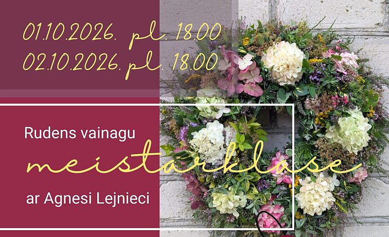 Iepīsim rudeni vainagā!