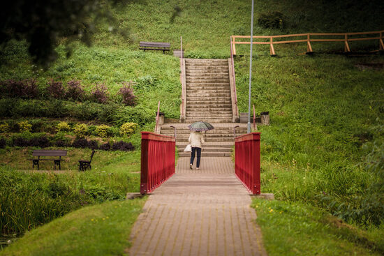 Misiņkalna takas Aizputē