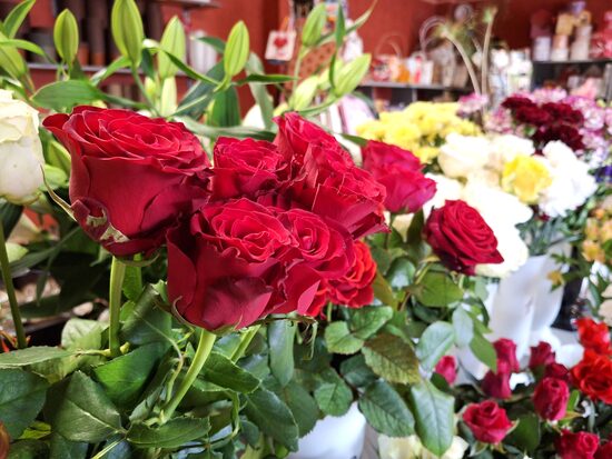 Flower shop in Priekule