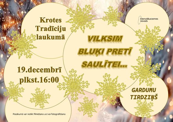 19. dec.  Gardumu tirdziņš Krotē