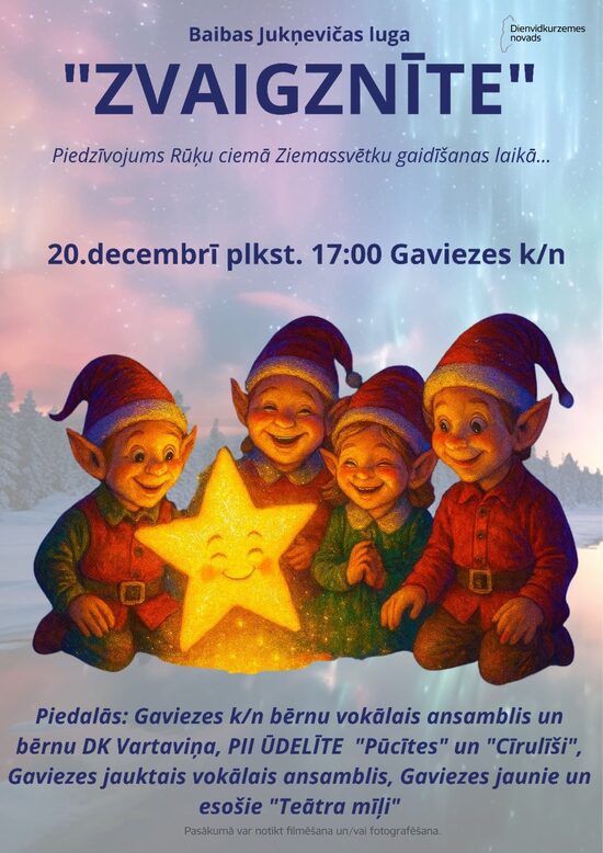 20. dec. Izrāde "Zvaigznītes"