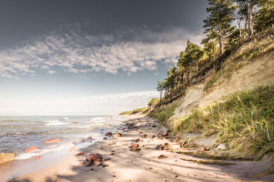 Stāvkrasts pie Ziemupes