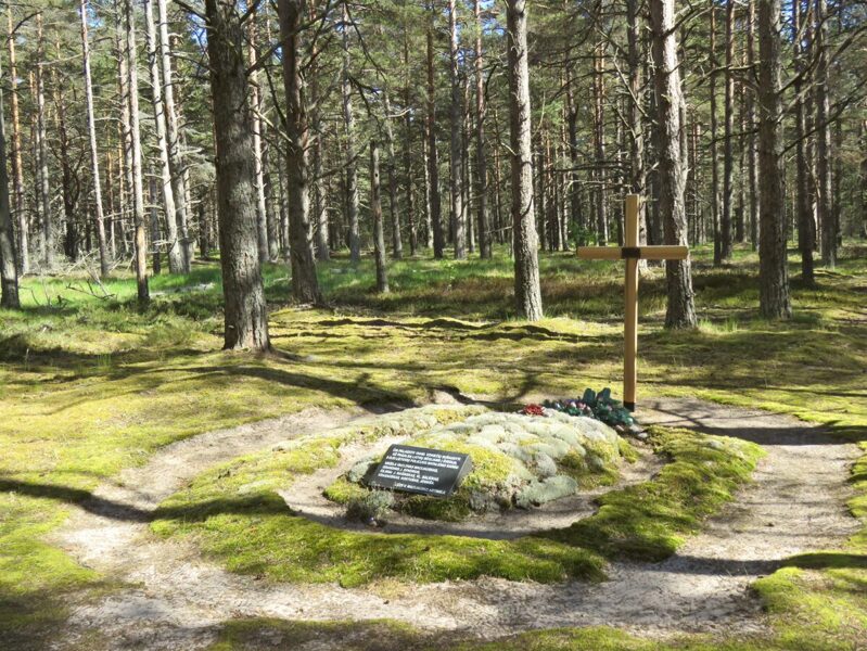 Lietuviešu kareivju kapa vieta 