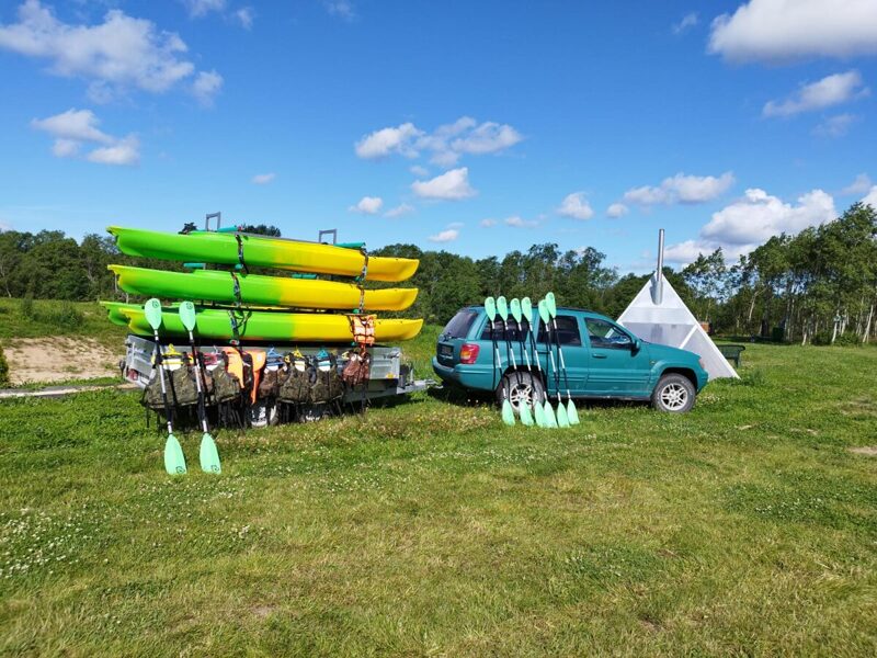 Canoe rental "Dārdedži"