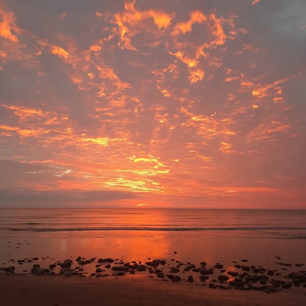 Ilona Ruskule "Sārtās debesis" Pāvilosta