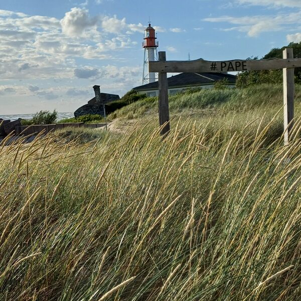 Mārtiņš Strazds "Pape_Smilgās" Papes pludmale pie bākas