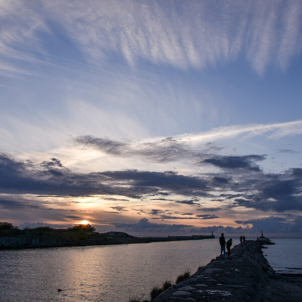 Pāvilsota, Dienvidu un Ziemeļu moli - Andžela Daļecka