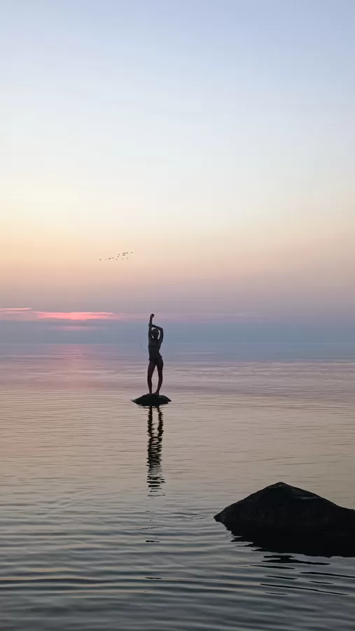 Agnese Kalēja "Rudens tuvošanās" Pāvilostas pludmale