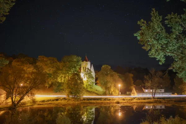 Elīna Jauniņa "Mierpilna, zvaigžņota nakts" Aizputē