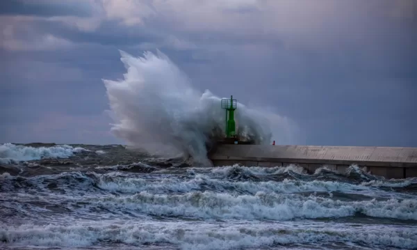 Rudīte Tiļļa "Vētra Pāvilostā" Pāvilosta