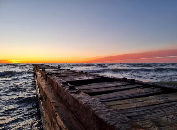 Sandis Zūzāns "Ceļš līdz horizontam" Jūrmalciema mols
